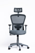 Milano Chair – Grey Frame, Plastic Base