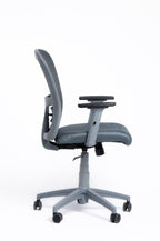 Milano Mid-Back Chair – Grey Frame