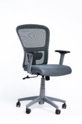 Milano Mid-Back Chair – Grey Frame