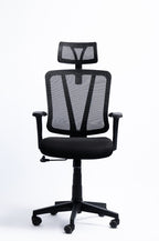 Sky Chair with Headrest – Black Frame