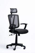 Sky Chair with Headrest – Black Frame