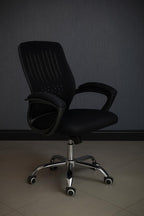 Bob Mid-Back Chair - Black Frame