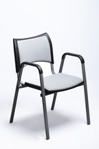 Nexa Waiting Chair – Black Frame