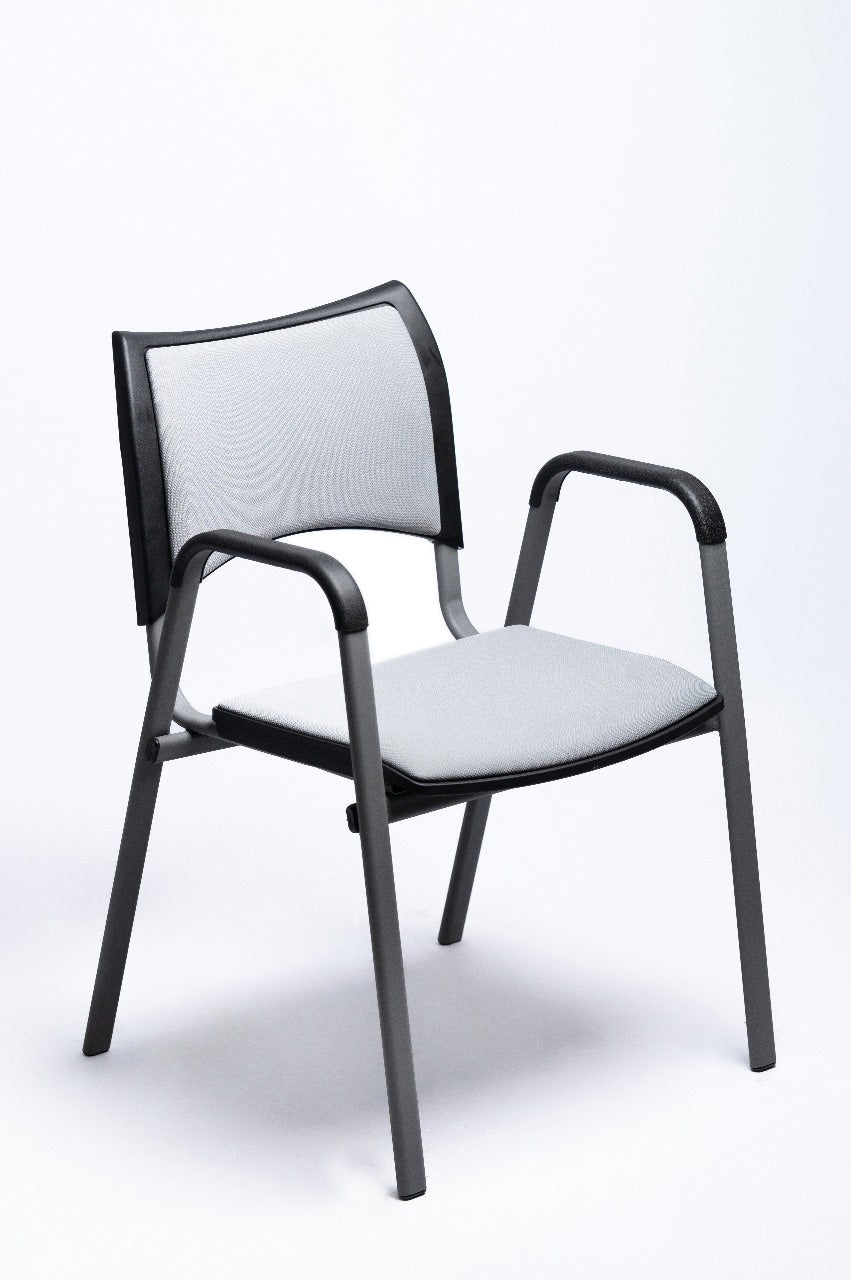 Nexa Waiting Chair – Black Frame