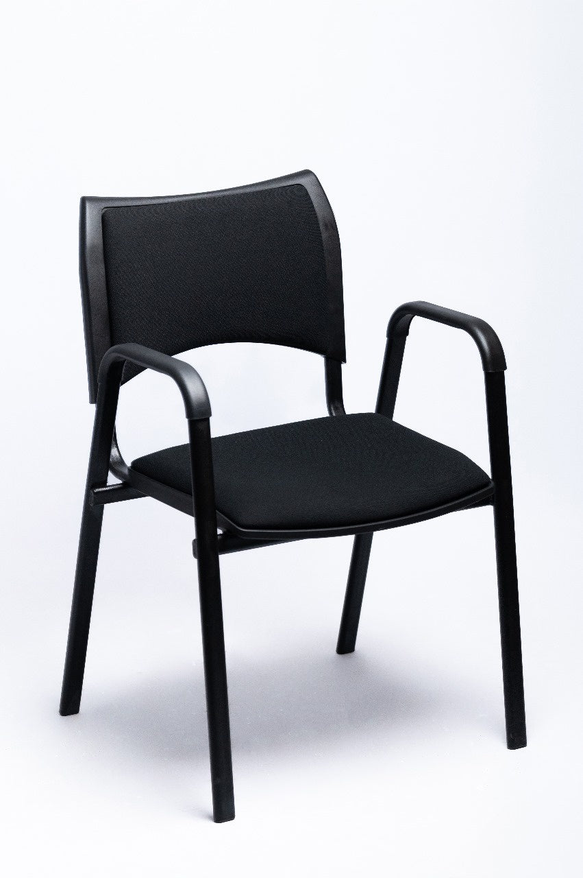 Nexa Waiting Chair – Black Frame