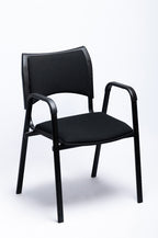 Nexa Waiting Chair – Black Frame