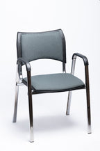 Nexa Waiting Chair – Stainless Steel Frame