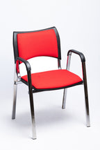 Nexa Waiting Chair – Stainless Steel Frame