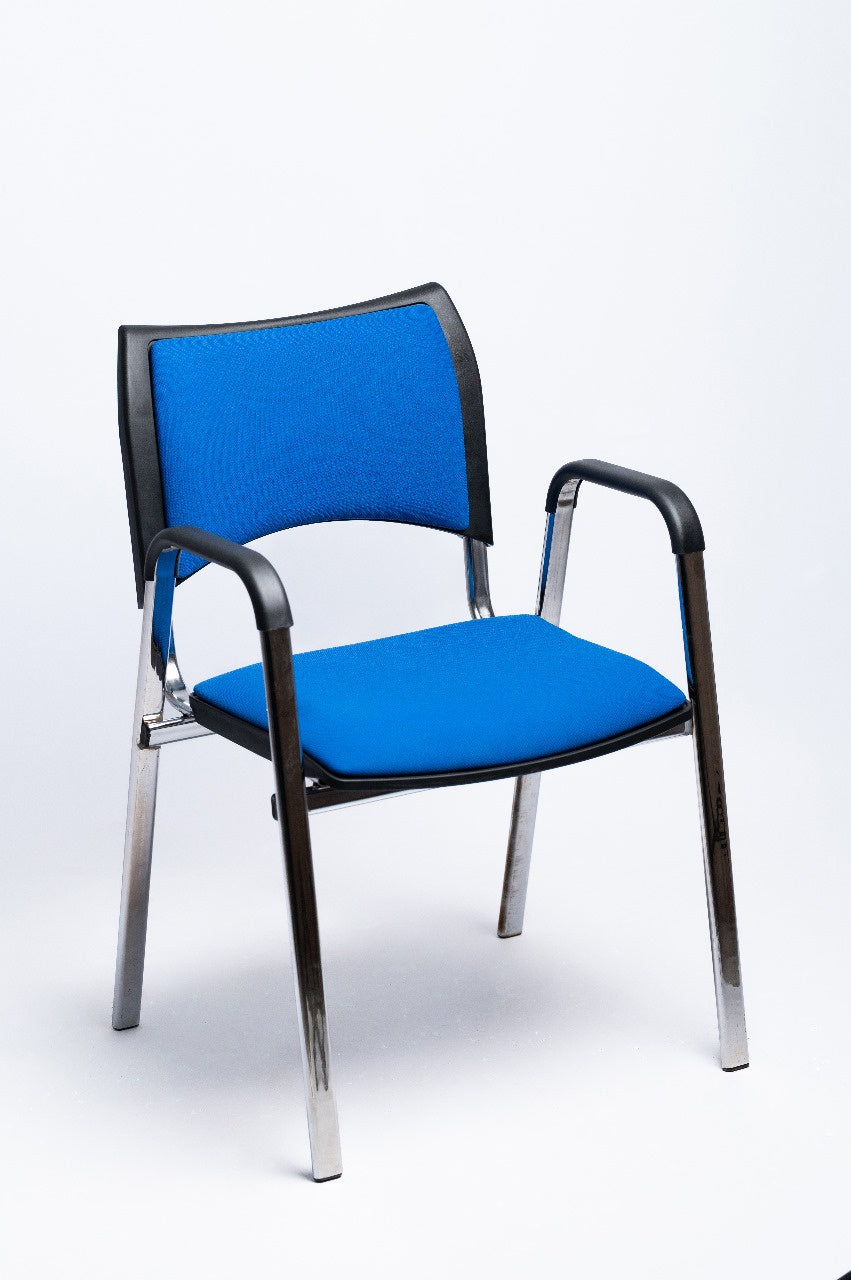 Nexa Waiting Chair – Stainless Steel Frame