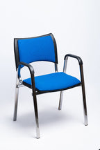 Nexa Waiting Chair – Stainless Steel Frame