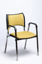 Nexa Waiting Chair – Stainless Steel Frame