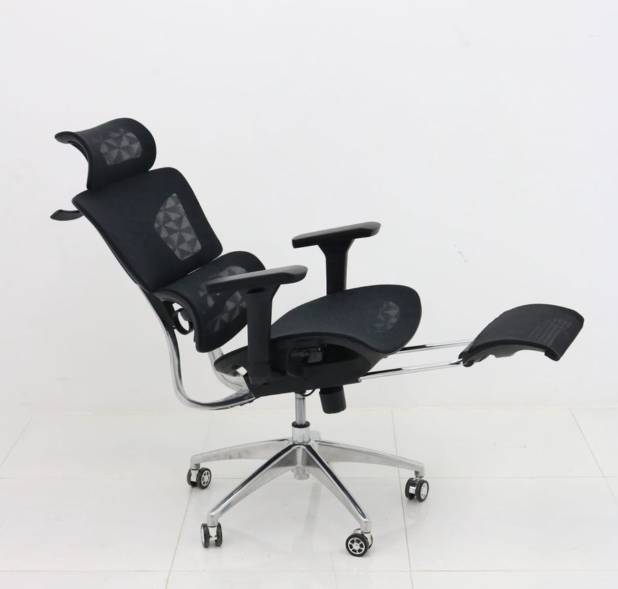 Cloud Chair – Metal Back with  leg rest