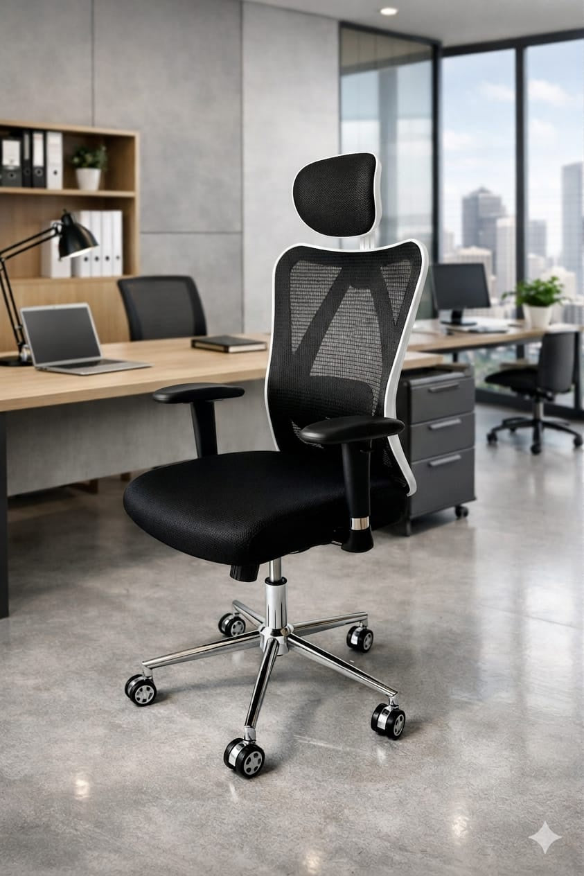 Victor Chair – White Frame