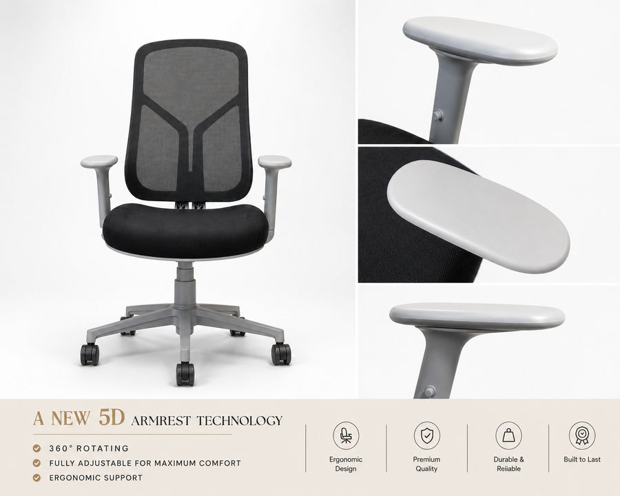 Venus Chair – Gray Frame