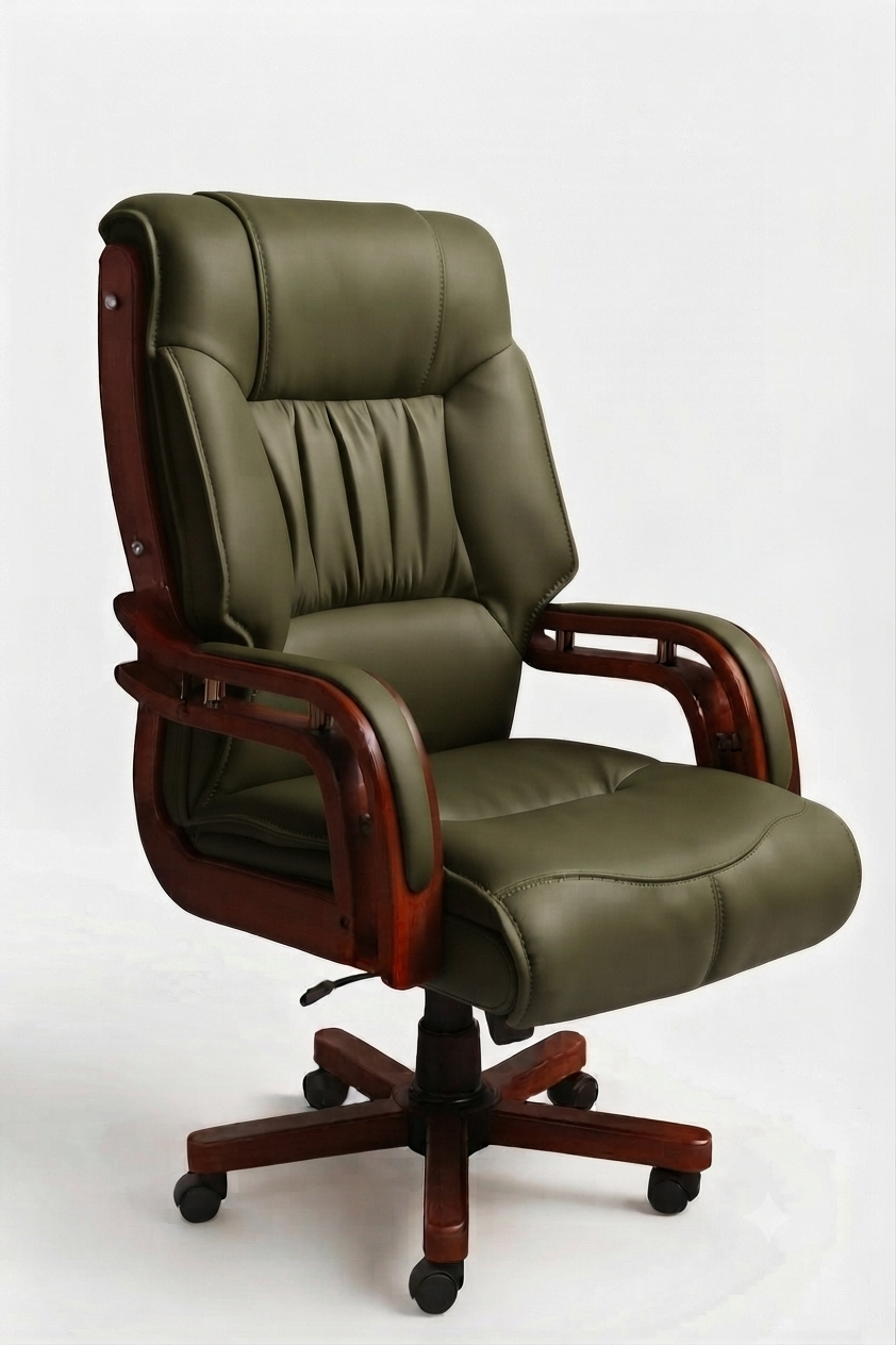 German leather Congress chair