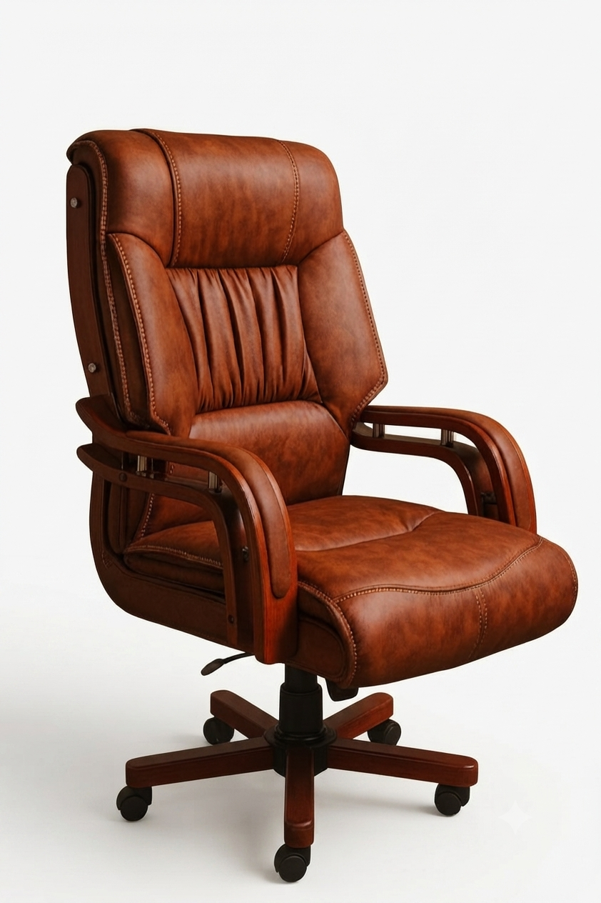 German leather Congress chair