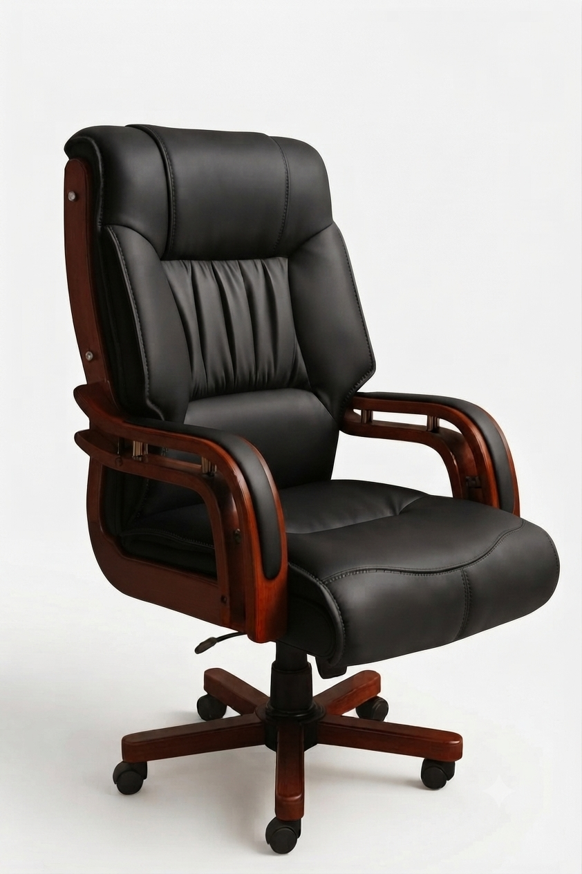 German leather Congress chair