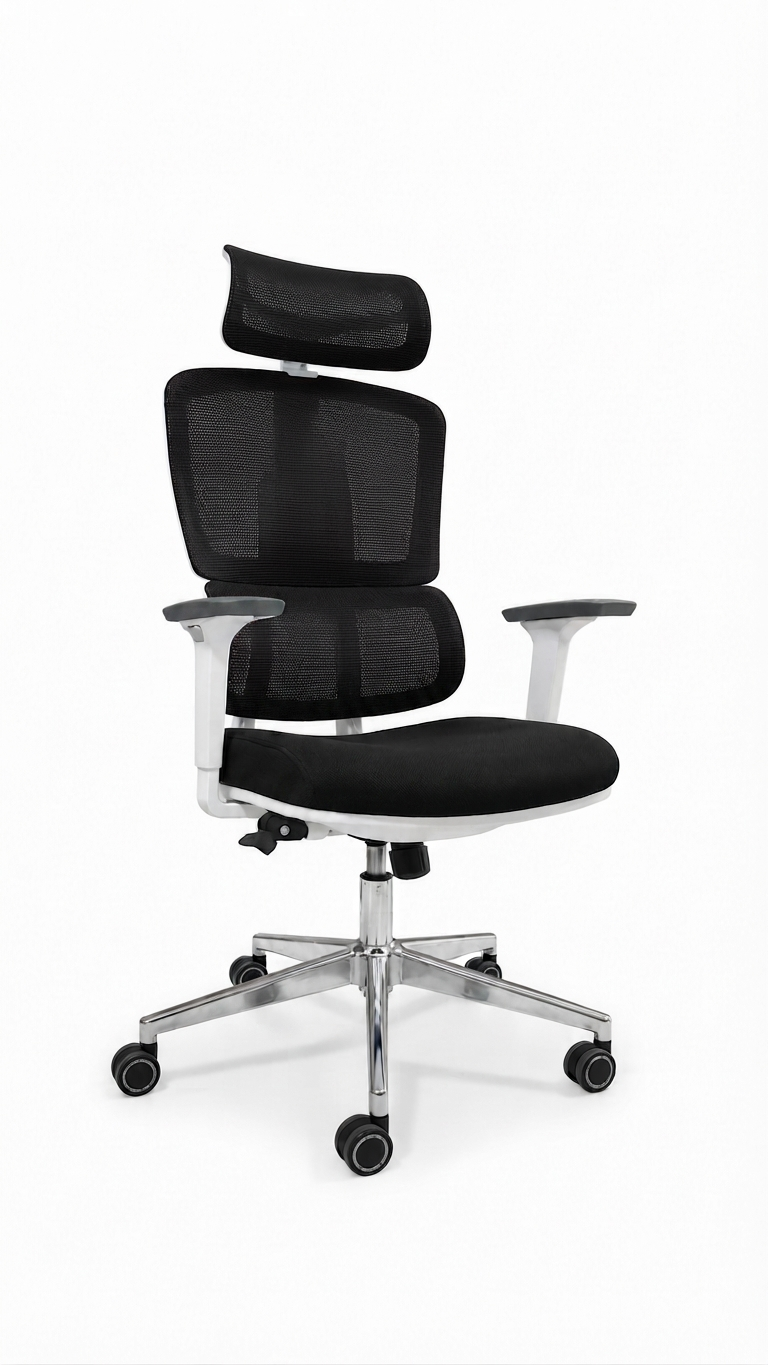 Boss Chair – White Frame