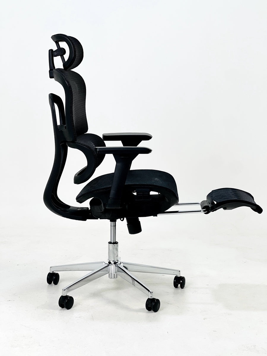 Ergonomic Chair with Leg Rest