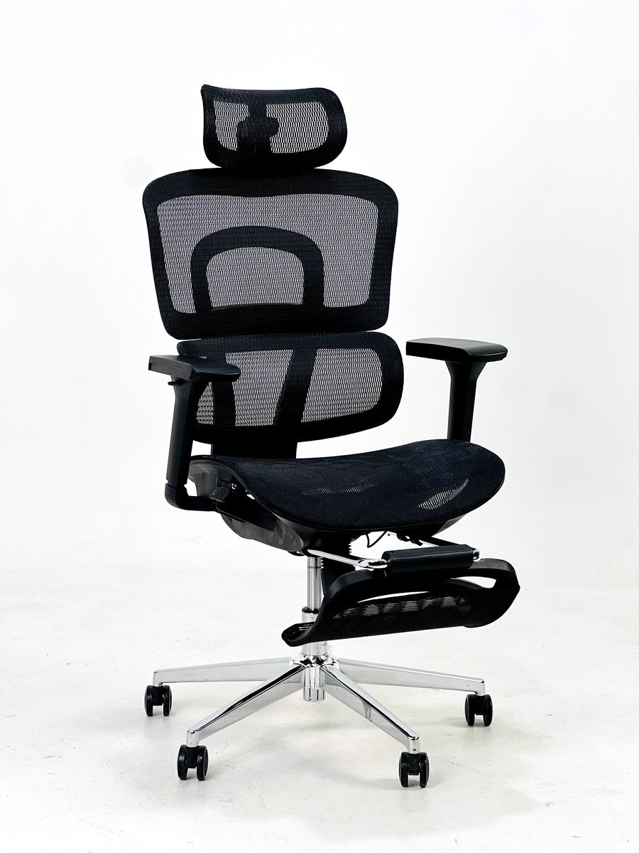 Ergonomic Chair with Leg Rest