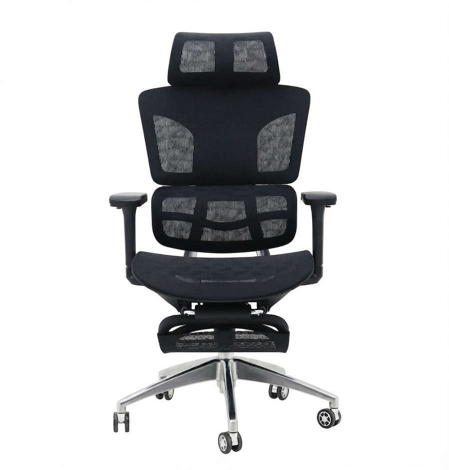 Cloud Chair – Metal Back with  leg rest