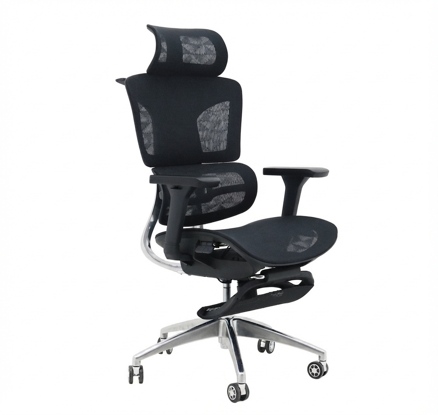 Cloud Chair – Metal Back with  leg rest