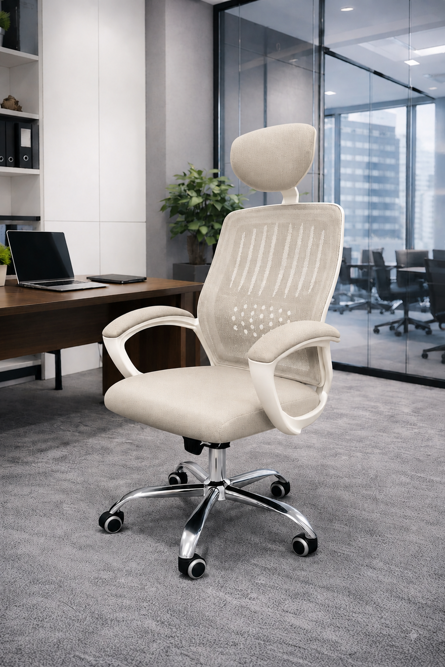 Bob High Chair – White Frame