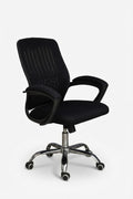 Bob Mid-Back Chair - Black Frame