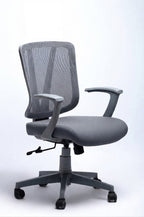 Sky Mid-Back Chair – Gray Frame